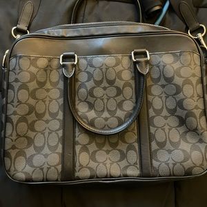 Coach laptop bag.  Like new!
